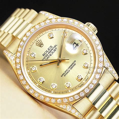 used gold rolex watch men|all gold Rolex men's.